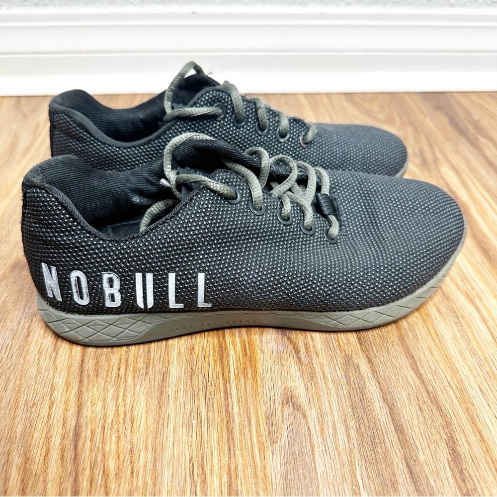 Nobull Outwork Superfabric Trainer Women's Size 6 Workout Gym Shoes Black Ivy